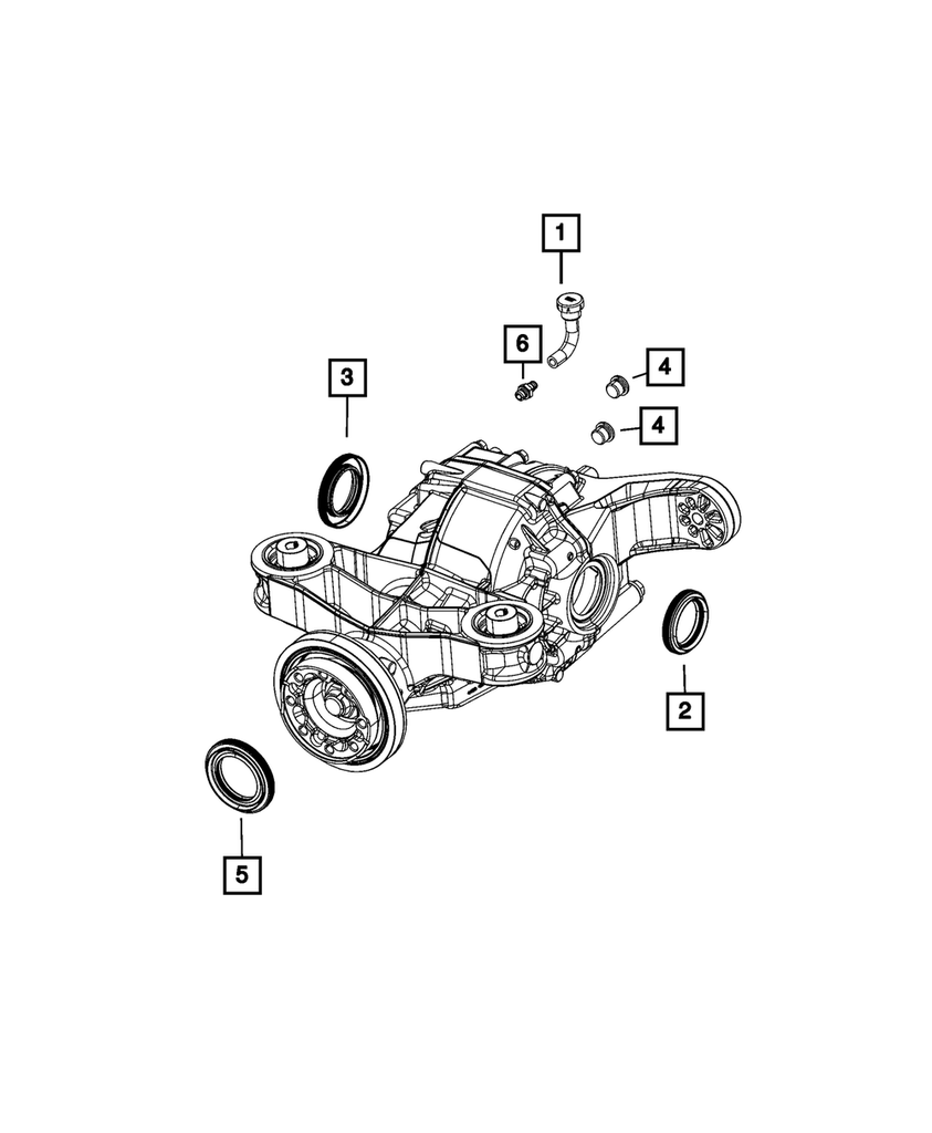Axle Seal Front  RH