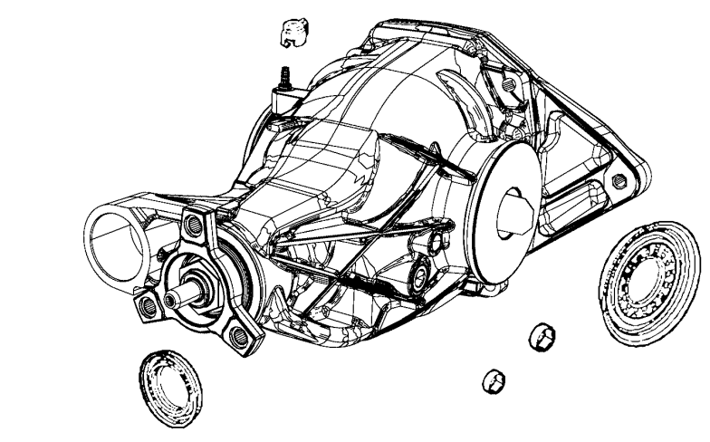 Axle Seal Front LH