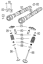 Camshaft Exhaust RH