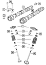 Camshaft Intake LH