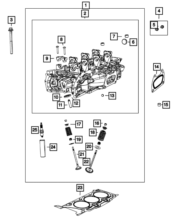 Cylinder Head Gasket LH