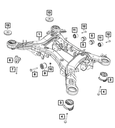 Differential Mountings Rear