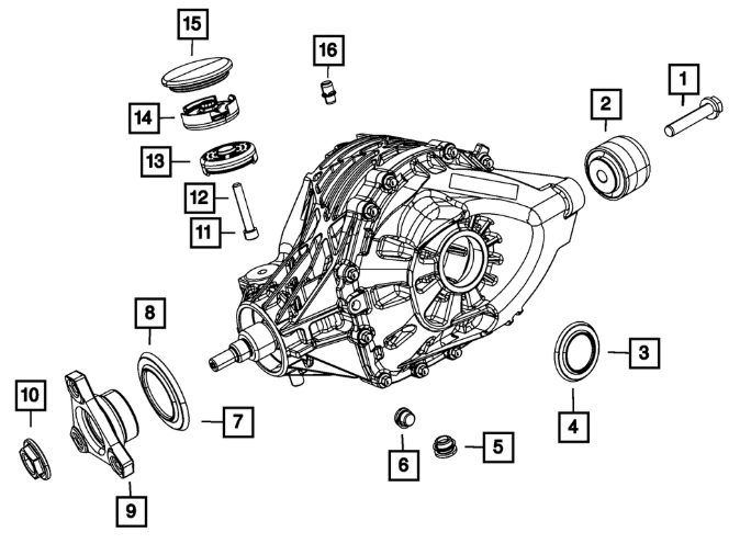 Differential Mounting Side