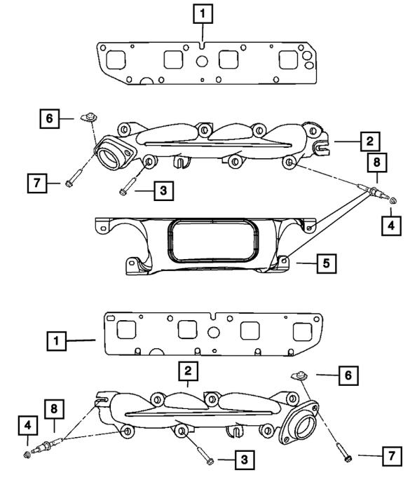 Exhaust Bolt 