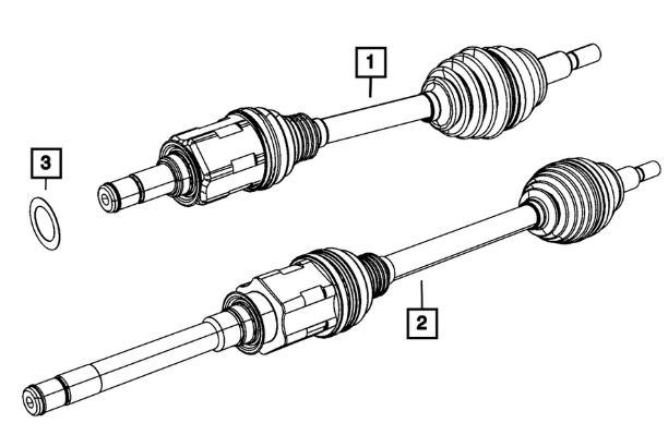 front axel LH