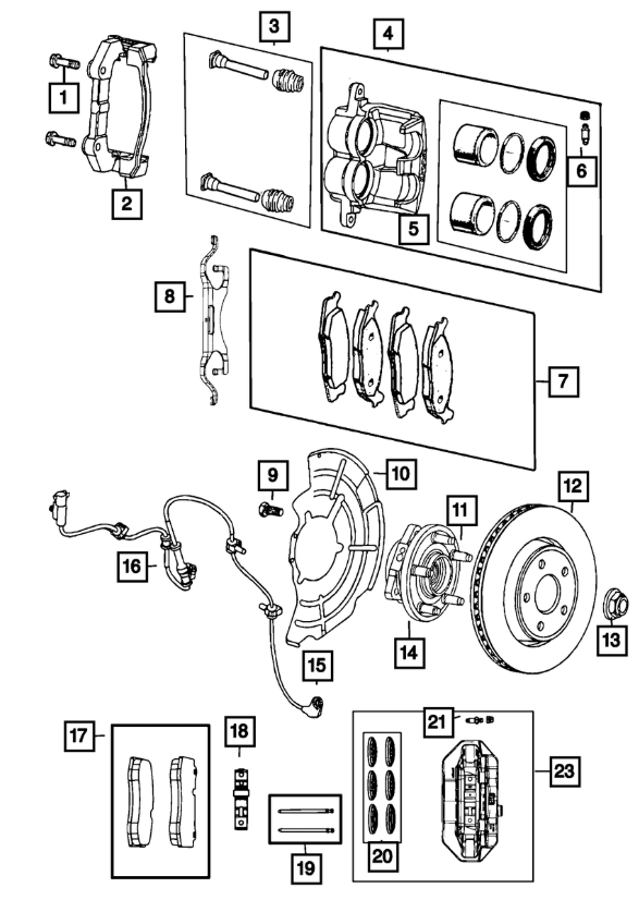 Front Brake Pad 