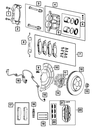 front brake disk