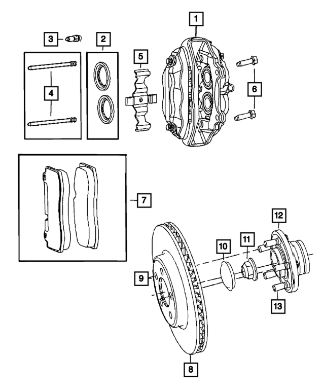 Front Brake Pad 