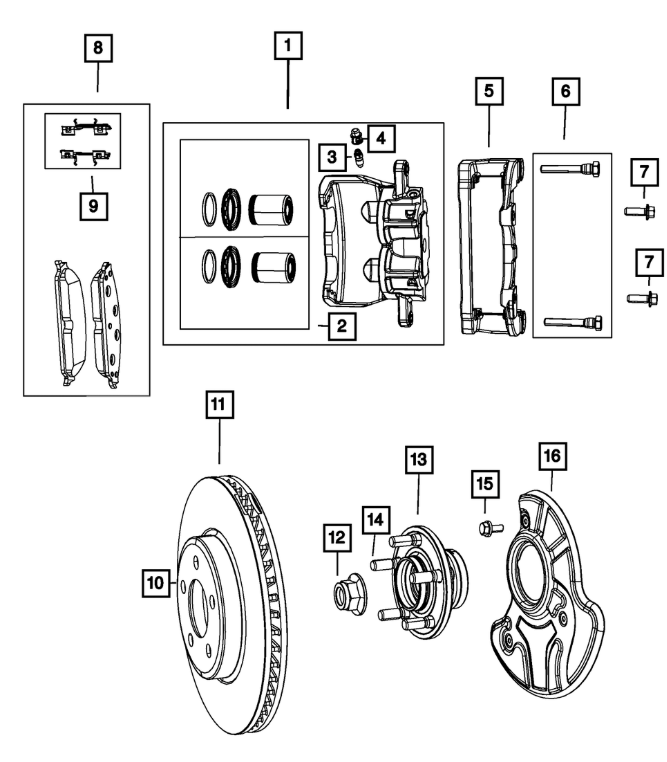 Front Brake Pads