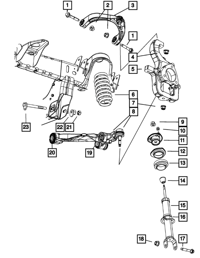 Front Shock Absorber
