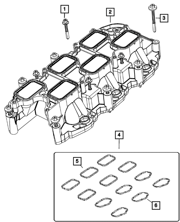 Gasket Intake Manifold