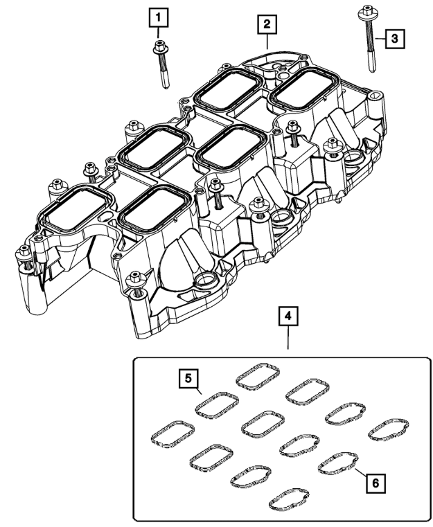 Gasket Intake Manifold