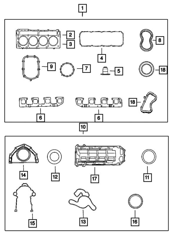 Gasket Kit Lower
