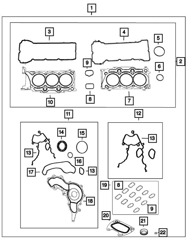 Gasket Kit Lower