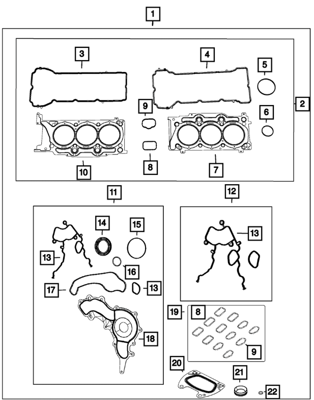 Gasket Kit Upper