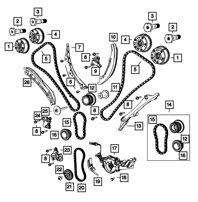 Guide Timing Chain