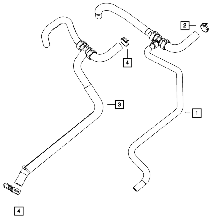 Heater Hose Return