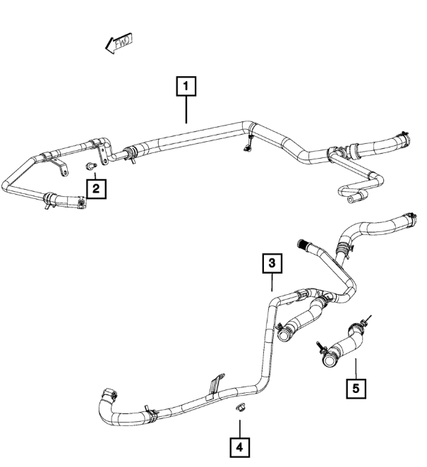 Heater Supply Hose