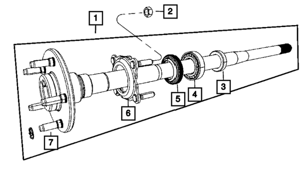 Rear Axle Oil Seal