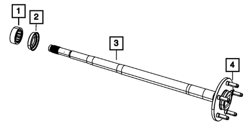 Rear Axle RH