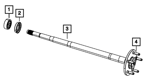 Rear Axle RLH